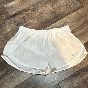 Nike Women's Dr-fit Athletic Shorts in White